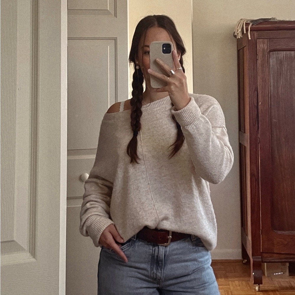 Vince Camuto Cream Sweater